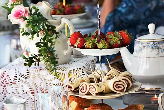 Strawberry Centerpiece